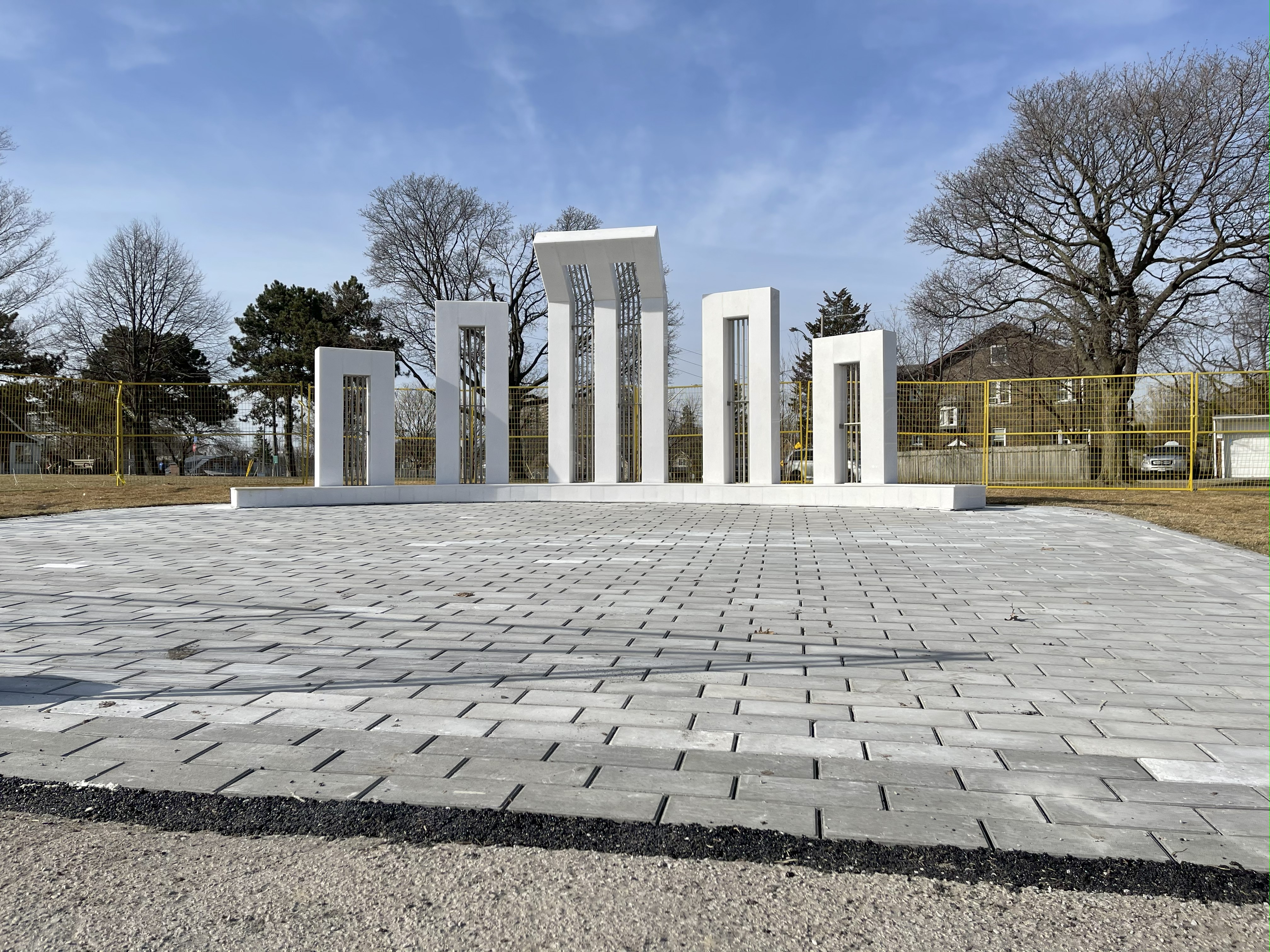 Shahid Minar Monument - Completed Installation
